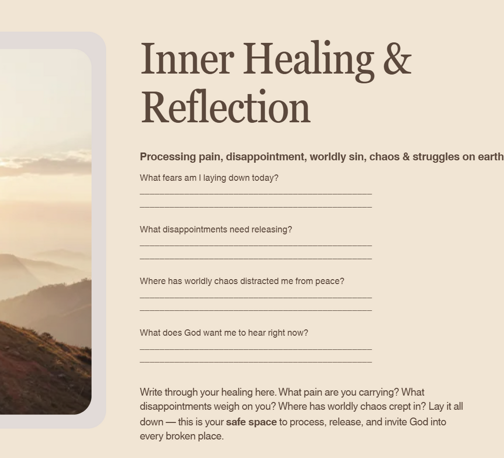 Thoughts & Struggles: A Journey to Peace, Hope & Grace