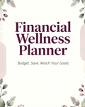Aesthetic Financial Wellness & Budget Planner