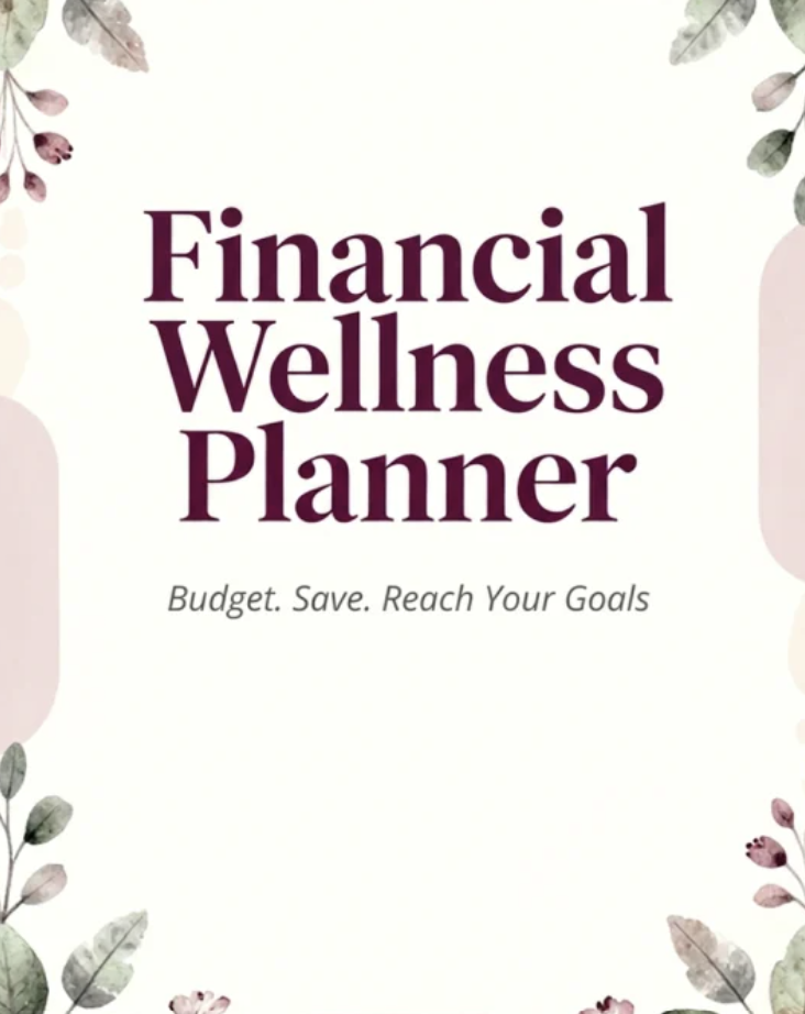 Aesthetic Financial Wellness & Budget Planner