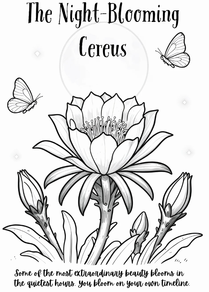Printable Adult Coloring Boof for Depression & Mental Health, 20-page Mindfulness & Anxiety Relief Art Journal, instant download
